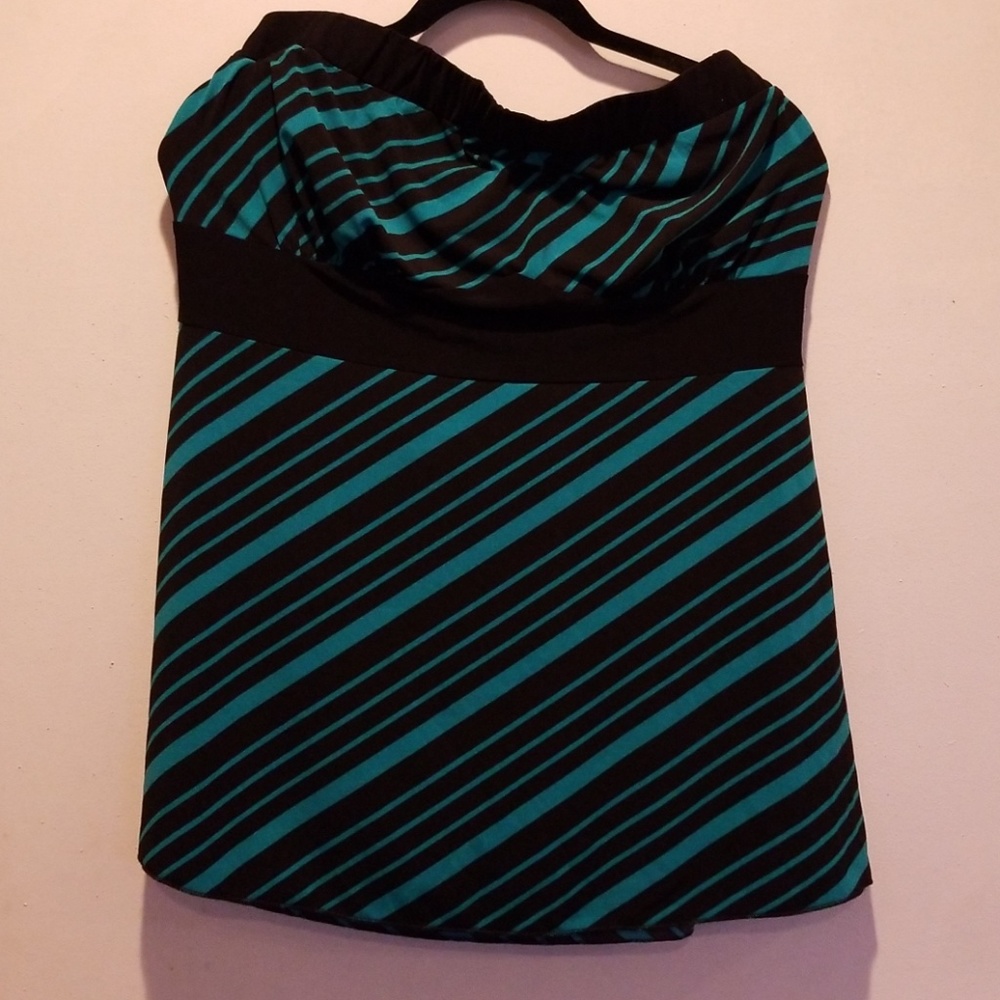Strapless shirt